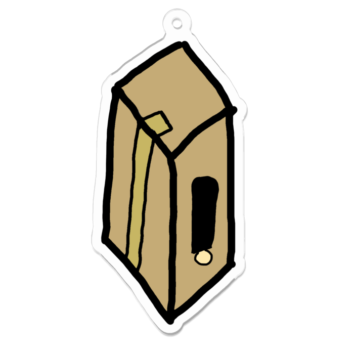 アクリルキーホルダー - 70 x 70 (mm)