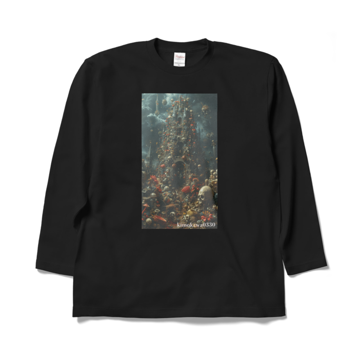 ロングスリーブTシャツ - XL - ブラック