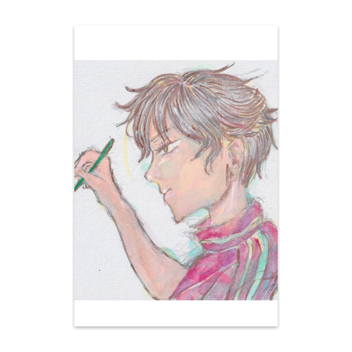 ポストカード(10枚セット) - ヴァンヌーボVGスノーホワイト195kg