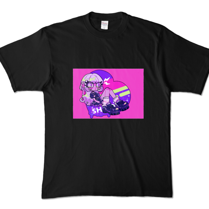 カラーTシャツ - XL - ブラック (濃色)