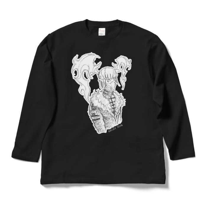 ロングスリーブTシャツ - L - ブラック
