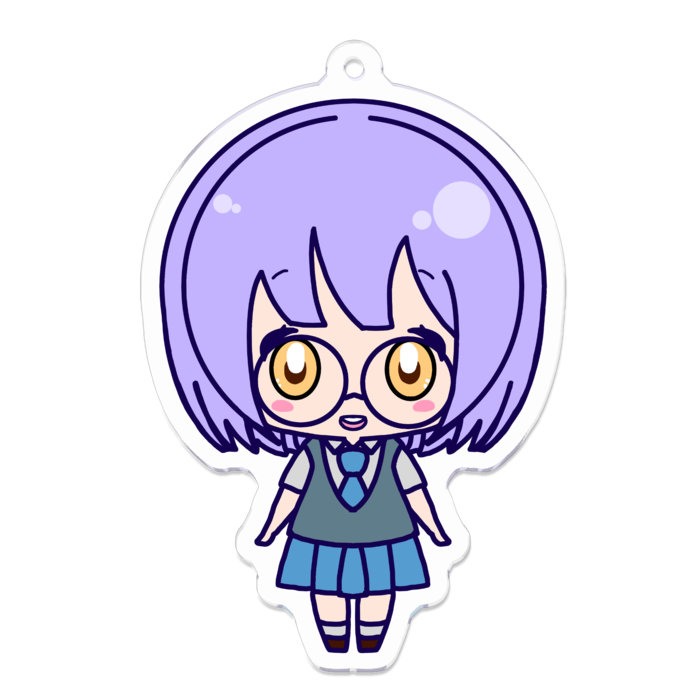 アクリルキーホルダー - 70 x 70 (mm)