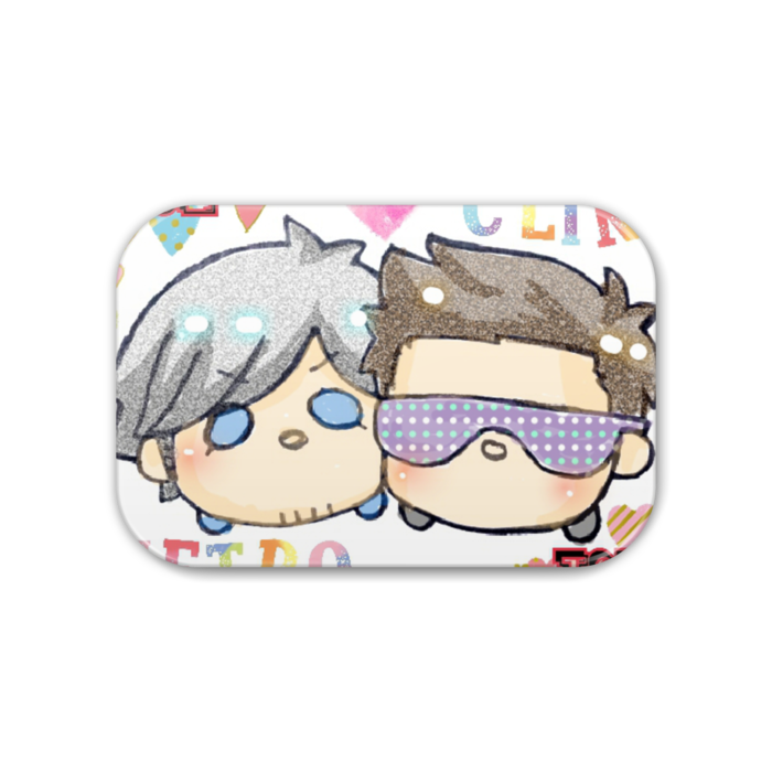 缶バッジ - 角丸 76x51mm