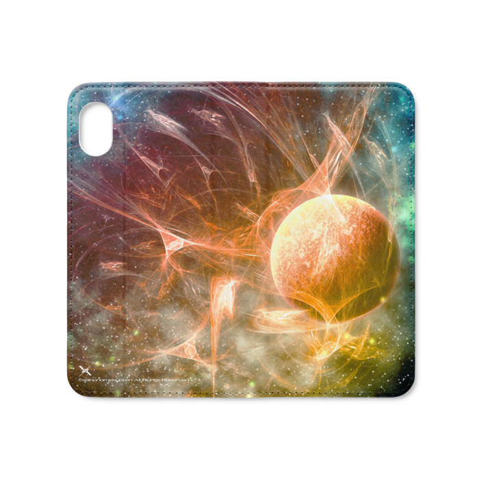 手帳型iPhoneケース(ベルトなし) - iPhone XR - ストラップ穴 なし