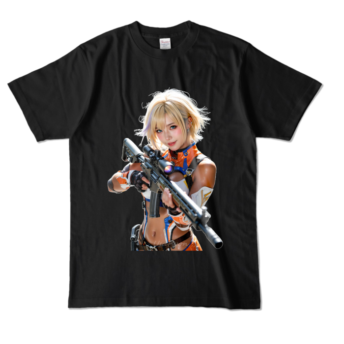 カラーTシャツ - L - ブラック （濃色）