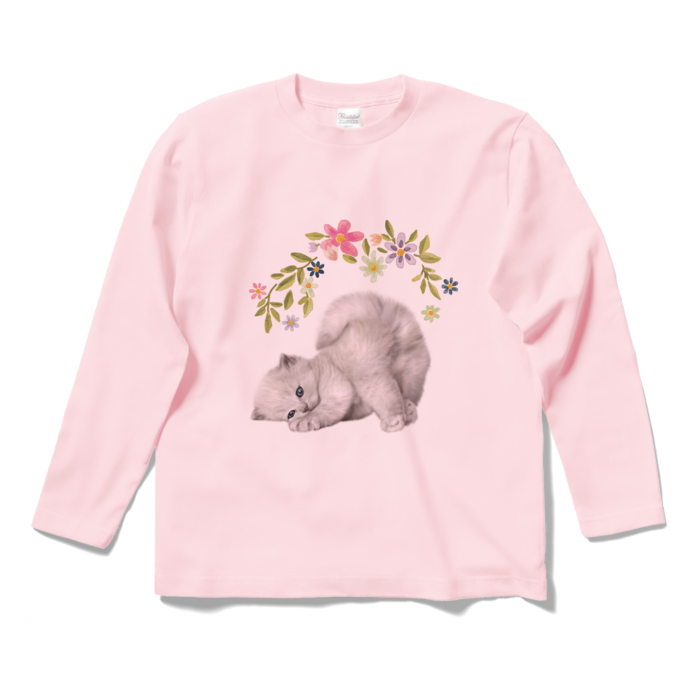 ロングスリーブTシャツ - S - ライトピンク