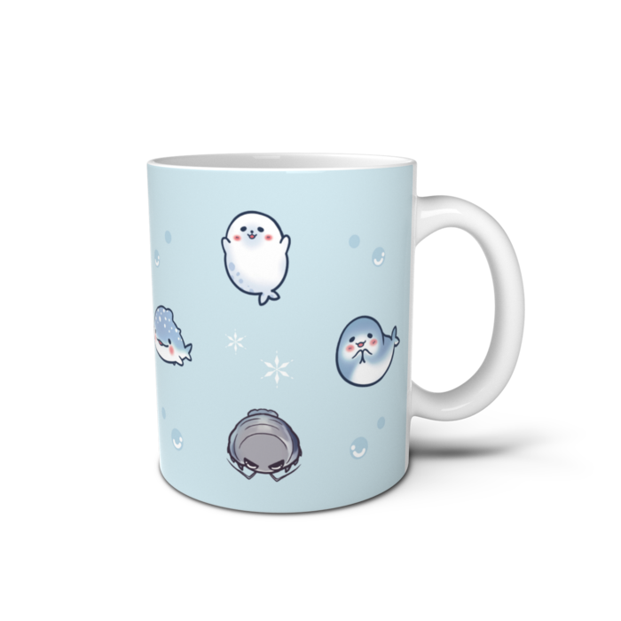 マグカップ - 直径 8 cm / 高さ 9.5 cm