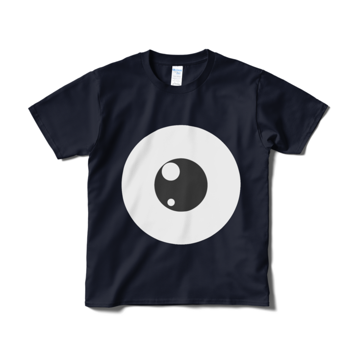 めだまTシャツ（短納期） - S - ネイビー