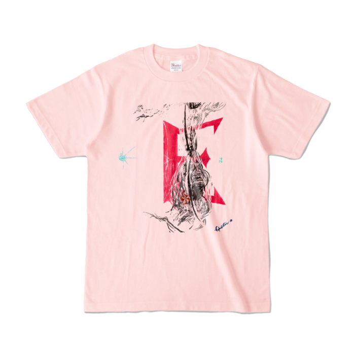 カラーTシャツ - S - ライトピンク (淡色)