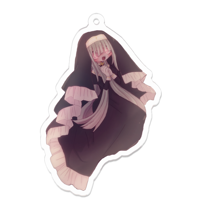 アクリルキーホルダー - 70 x 70 (mm)