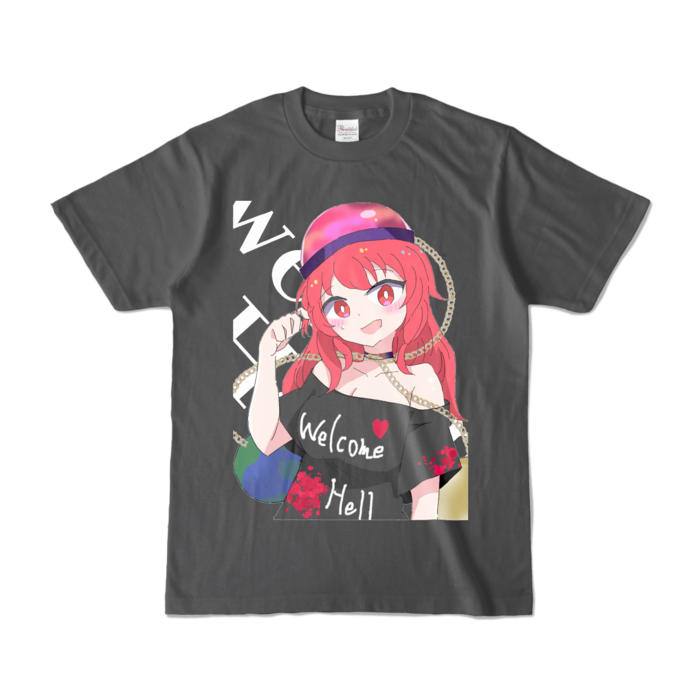 カラーTシャツ - S - チャコール (濃色)