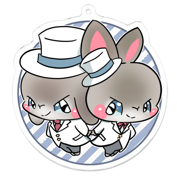 アクリルキーホルダー - 70 x 70 (mm)