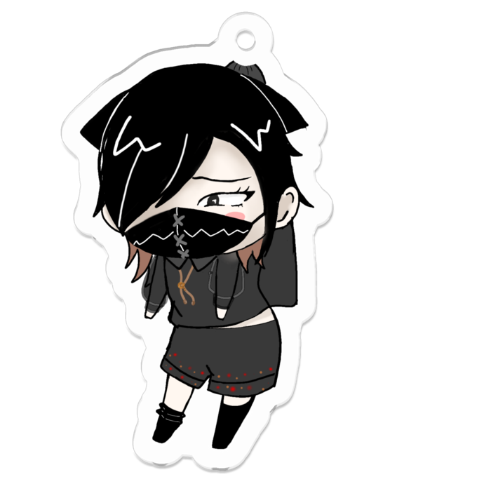 アクリルキーホルダー - 50 x 50 (mm)