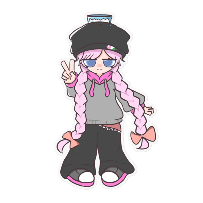 ステッカー - 160 x 160 (mm)