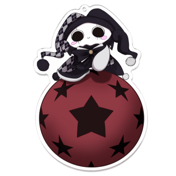 アクリルキーホルダー（コーティング） - 100 x 100 (mm)