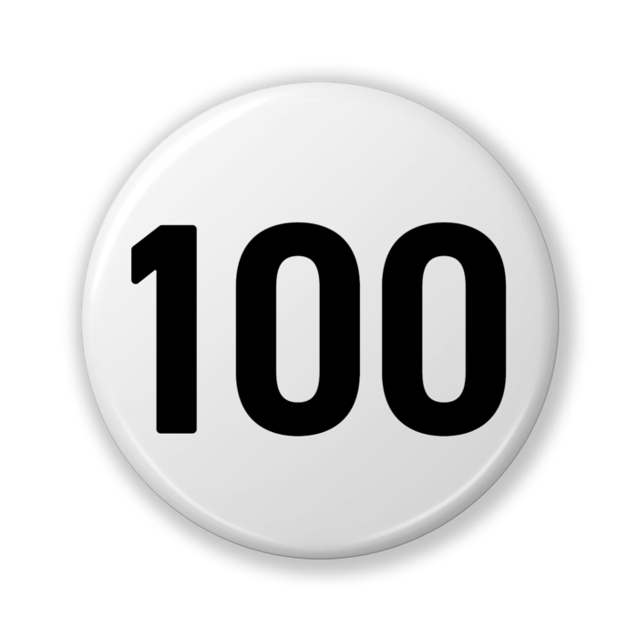 【100】缶バッジ- 32mm