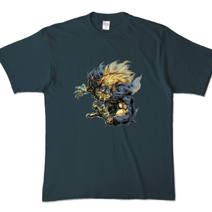 カラーTシャツ - XL - デニム (濃色)