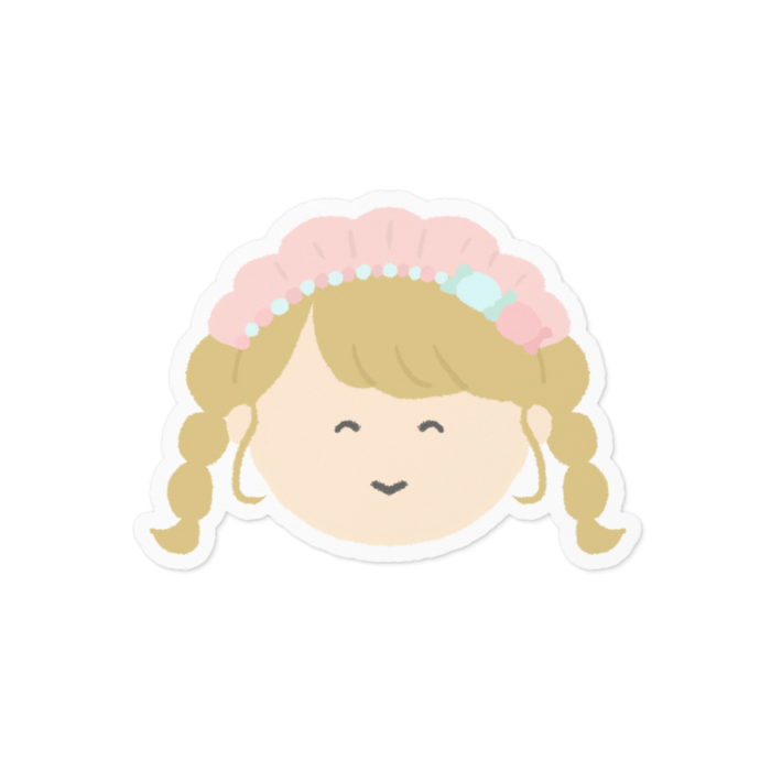 ステッカー - 100 x 100 (mm)