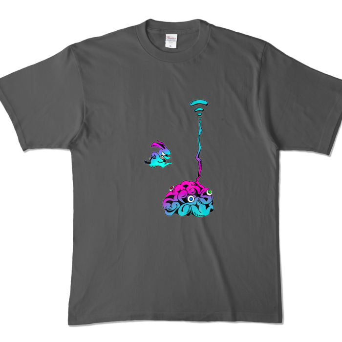 カラーTシャツ - XL - チャコール (濃色)(3)