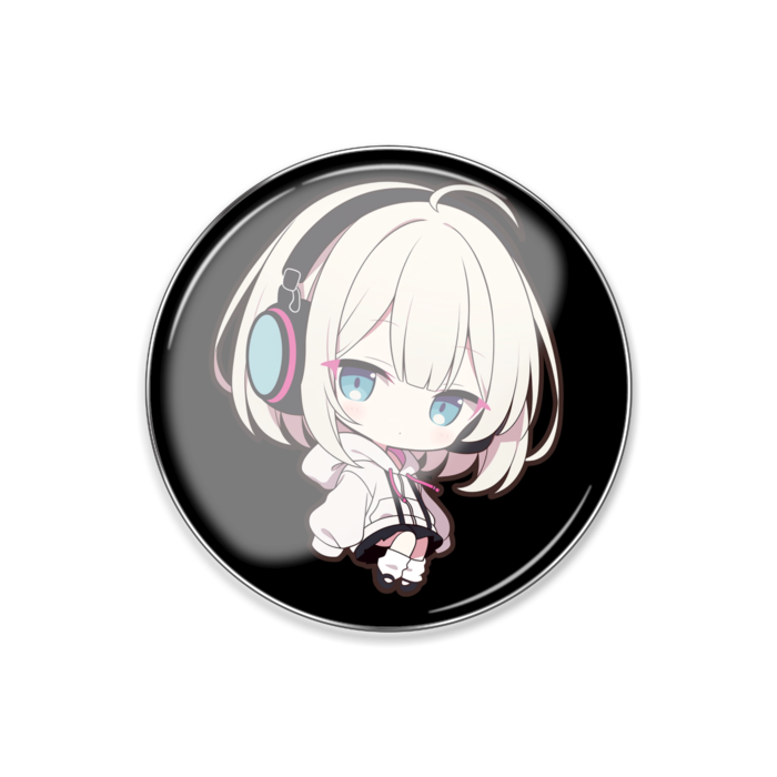 Rev.ちゃん シンプルピンバッジB