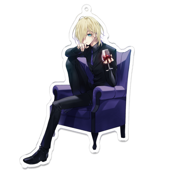 アクリルキーホルダー - 100 x 100 (mm)