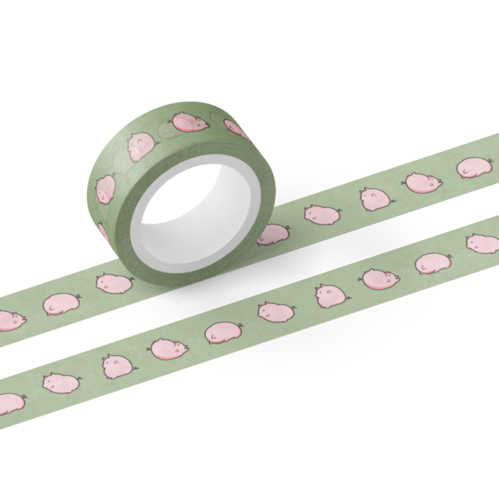 マスキングテープ（緑） - テープ幅 15mm(2)