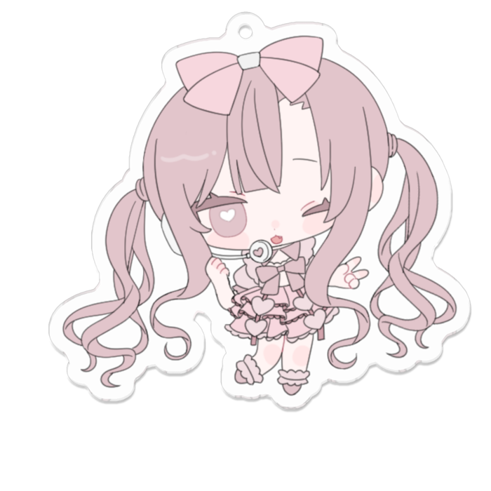 アクリルキーホルダー - 70 x 70 (mm)
