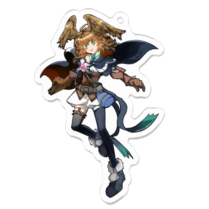 アクリルキーホルダー - 70 x 70 (mm)