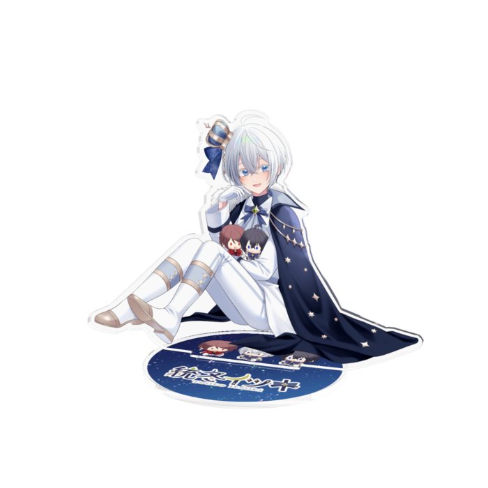 統冬イツキ【白】 - 160x160mm