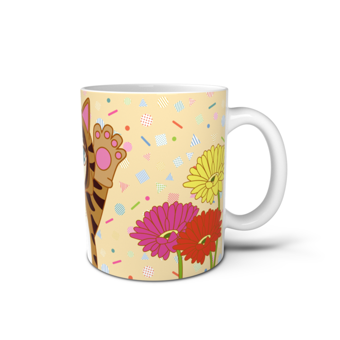 マグカップ - 直径 8 cm / 高さ 9.5 cm