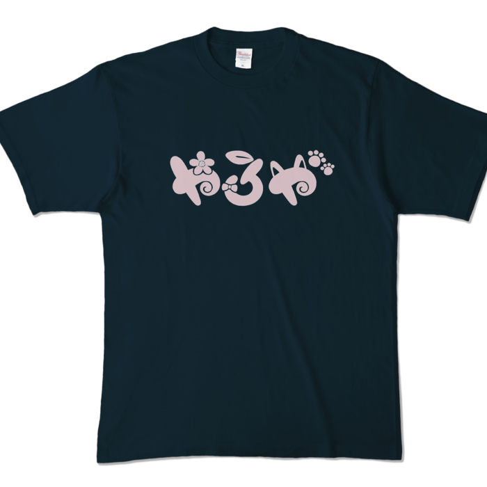 カラーTシャツ - XL - ネイビー (濃色)
