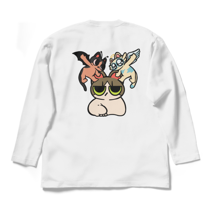 ロングスリーブTシャツ - L - ホワイト