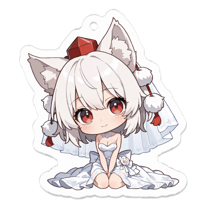 アクリルキーホルダー - 50 x 50 (mm)(キャラのみ)