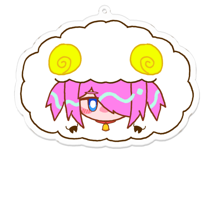 アクリルキーホルダー - 100 x 100 (mm)