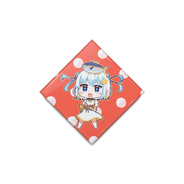 缶バッジ - ひし形40mm