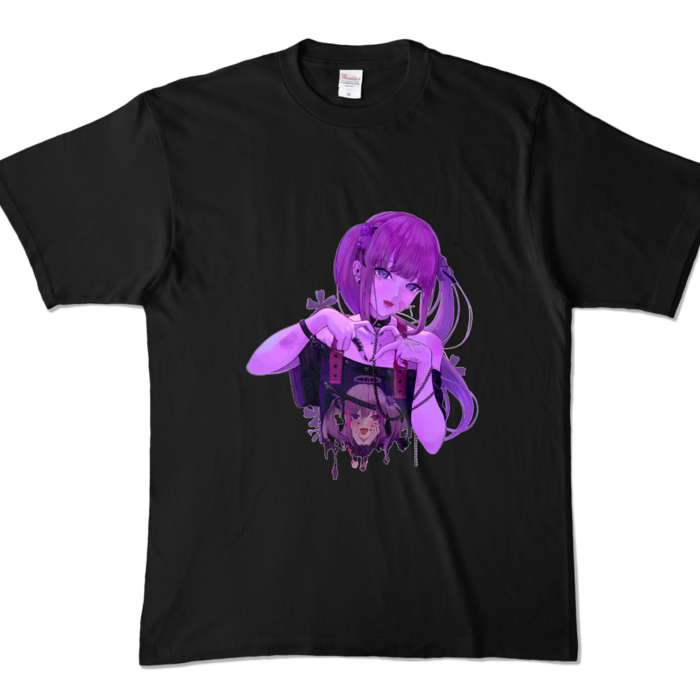 カラーTシャツ - XL - ブラック (濃色)