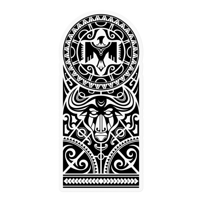 背景透明ステッカー - 100 x 100 (mm)(1)