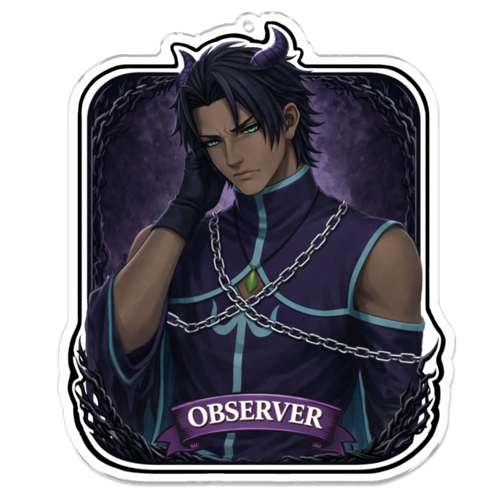 アクリルキーホルダー - 100 x 100 (mm)