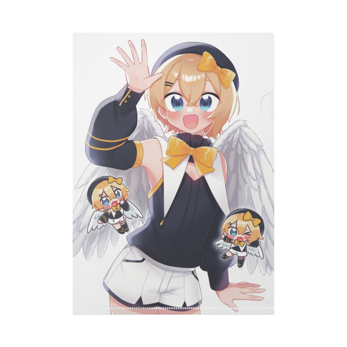 「ぱちゃん様デザイン」クリアファイル - A4