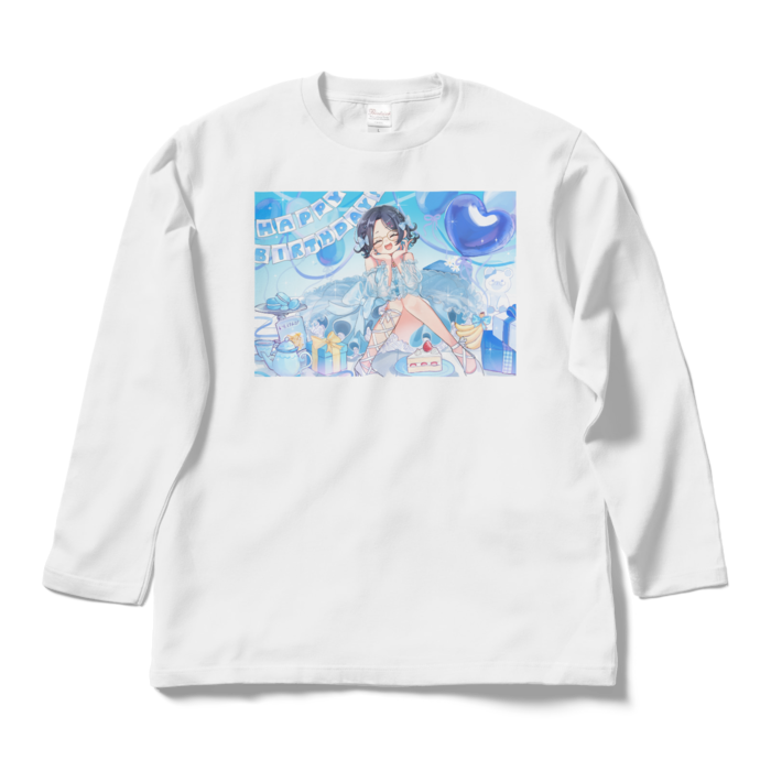 ロングスリーブTシャツ - L - 笑顔