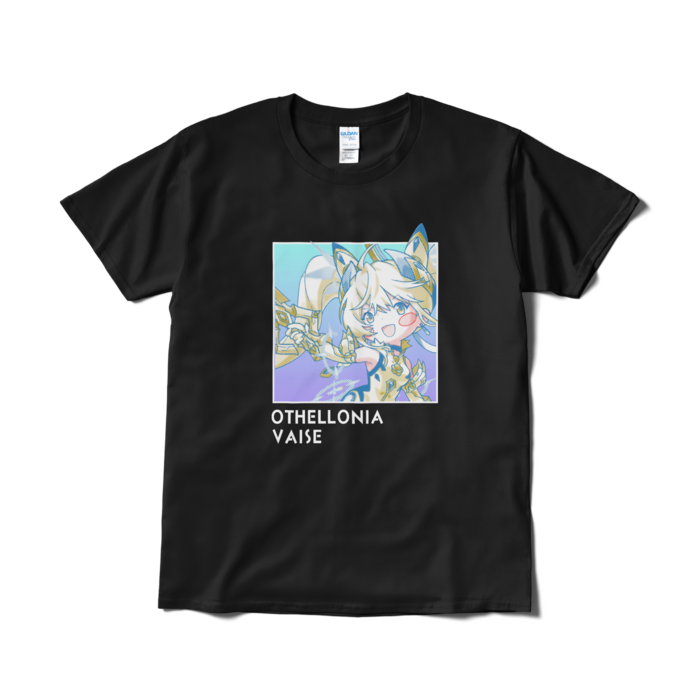 ちびキャラ「超化ヴァイセ」 デザインTシャツ（L/ブラック）