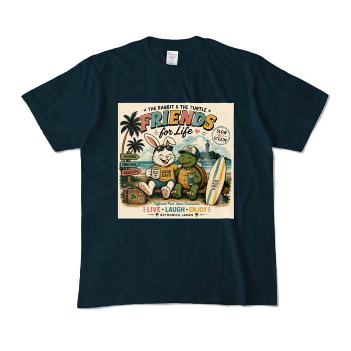 カラーTシャツ - M - ネイビー (濃色)