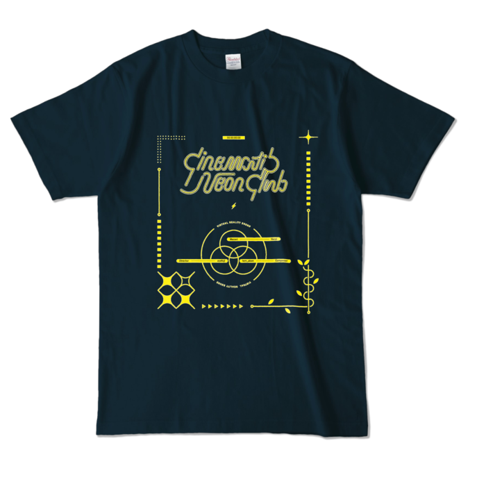 カラーTシャツ - L - ネイビー