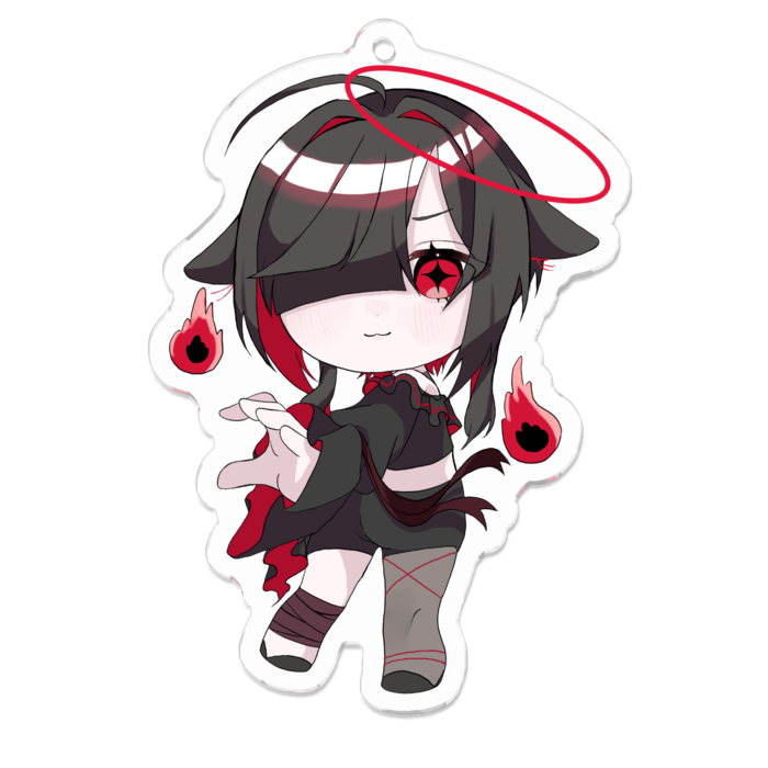 アクリルキーホルダー - 70 x 70 (mm)