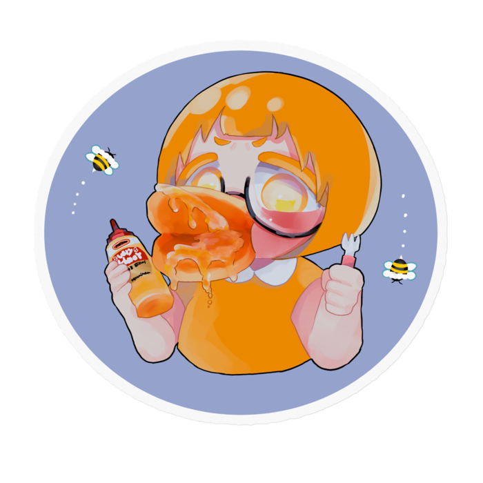 ステッカー - 100 x 100 (mm)