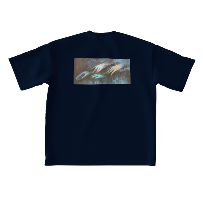 ビッグシルエットTシャツ - L - 背面