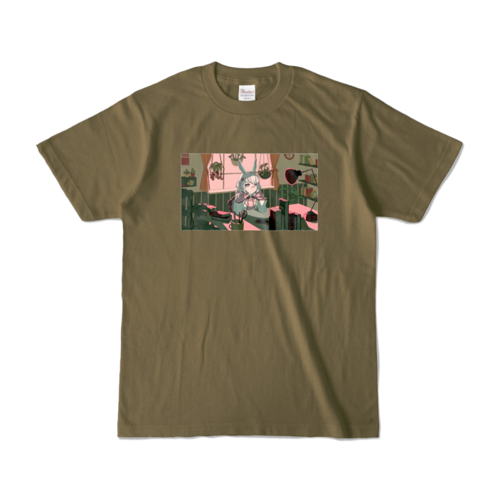 カラーTシャツ - S - オリーブ (濃色)