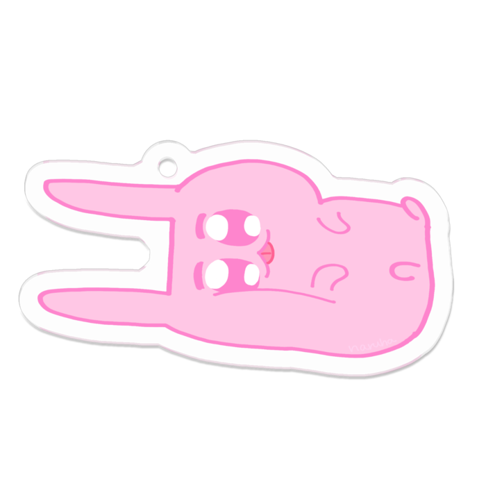 寝転がりッキーニ - 50 x 50 (mm)