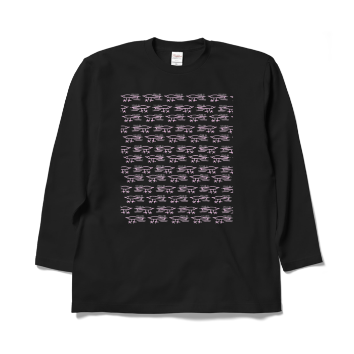 ロングスリーブTシャツ - XL - ブラック