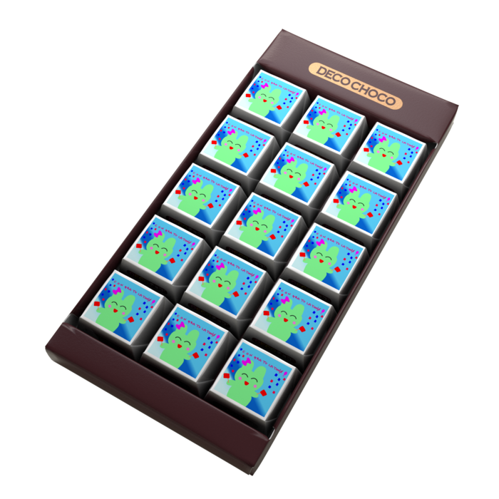 DECOチョコ - 全て同様のデザイン